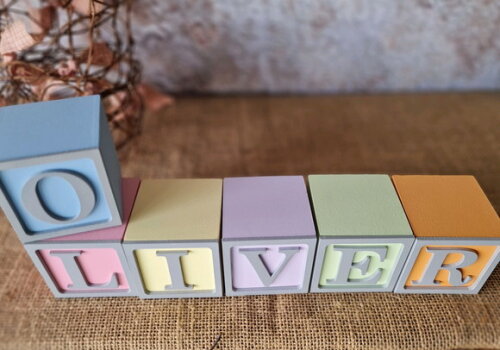 Candy Colors - Cubos 6x6cm Ts