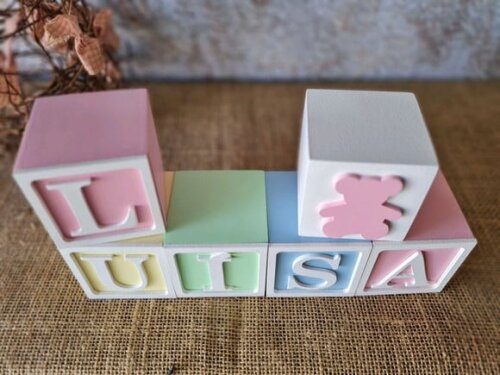 CANDY COLORS - Cubos 6x6cm TS