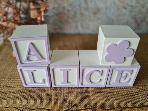 CANDY COLORS - Cubos 6x6cm TS - FLOR