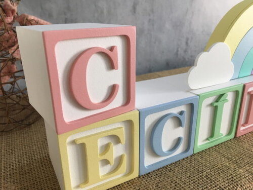 CANDY COLORS - Cubos 6x6cm TS + ARCO ÍRIS