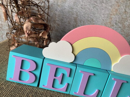 Candy Colors - Cubos 6x6cm Ts + Arco Íris.