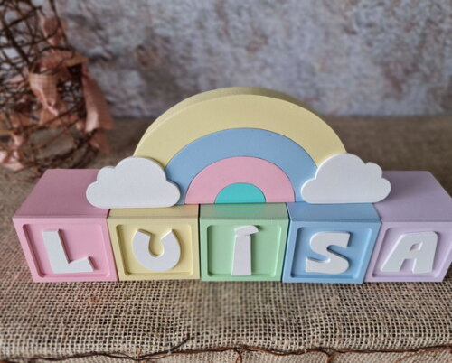 CANDY COLORS - Cubos 6x6cm TS + ARCO ÍRIS.