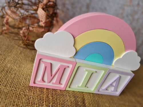 CANDY COLORS - Cubos 6x6cm TS + ARCO ÍRIS.