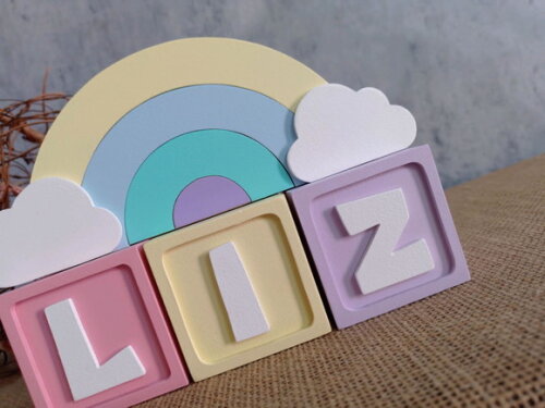 CANDY COLORS - Cubos 6x6cm TS + ARCO ÍRIS.