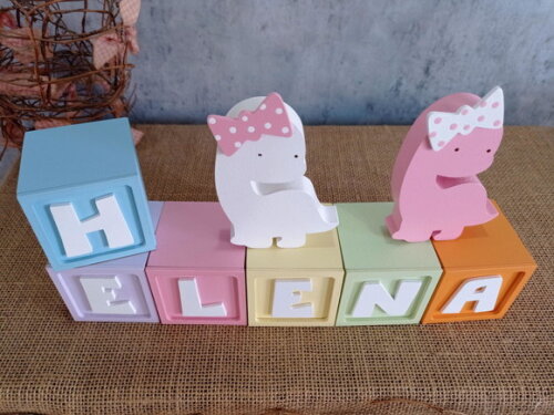 CANDY COLORS - Cubos 6x6cm TS + DINOSSAURAS