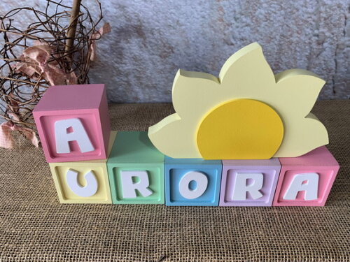 Candy Colors - Cubos 6x6cm Ts + Sol