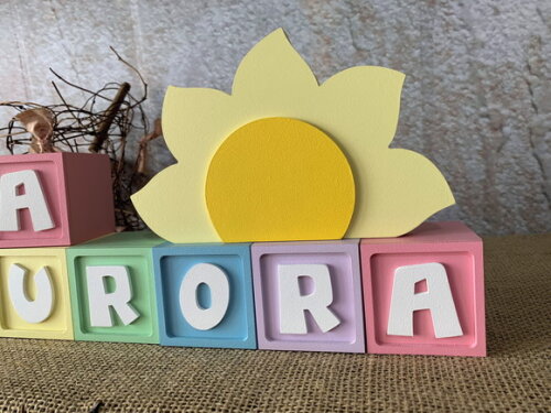 Candy Colors - Cubos 6x6cm Ts + Sol