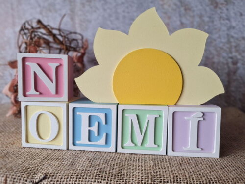 CANDY COLORS - Cubos 6x6cm TS + SOL