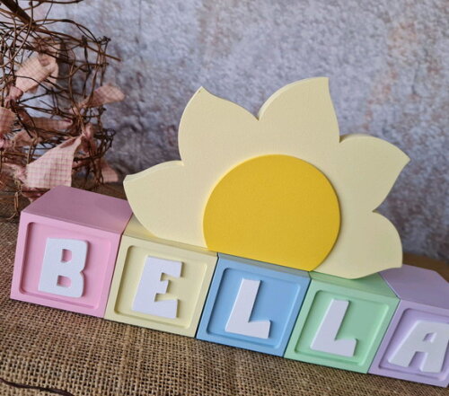 CANDY COLORS - Cubos 6x6cm TS + SOL