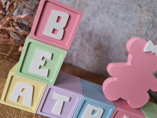 CANDY COLORS - Cubos 6x6cm TS + URSA
