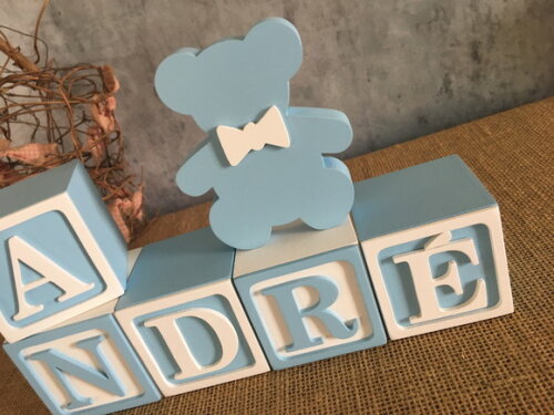 CANDY COLORS - Cubos 6x6cm TS + Urso
