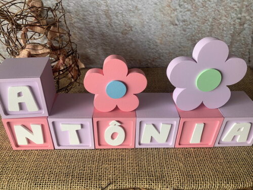 Candy Colors - Cubos 6x6cm Ts +flores