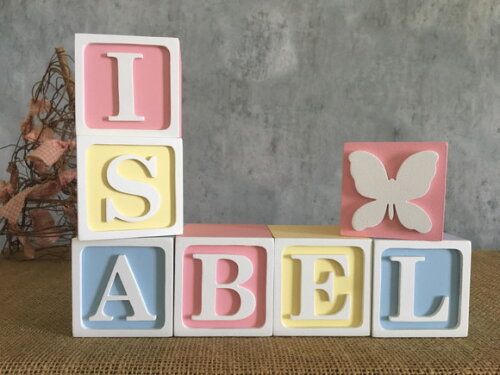 Candy Colors - Cubos 6x6cm Ts Borboleta