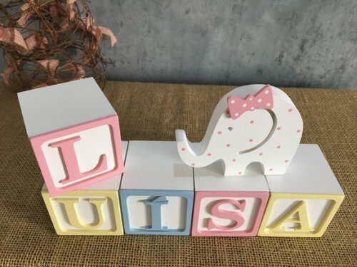 Candy Colors - Cubos 6x6cm Ts Elefantinha