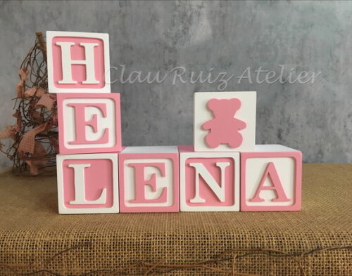 CANDY COLORS - Cubos 6x6cm TS Urso