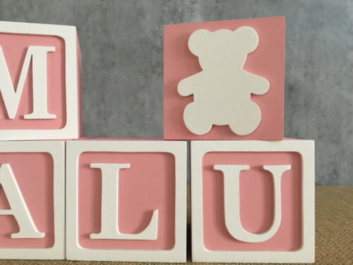 Candy Colors - Cubos 8x8cm Ts + Urso