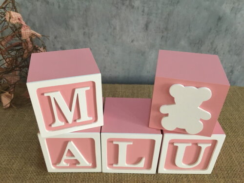 Candy Colors - Cubos 8x8cm Ts + Urso