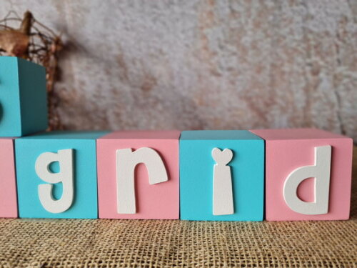 CANDY COLORS CUTE - Cubos 6x6cm