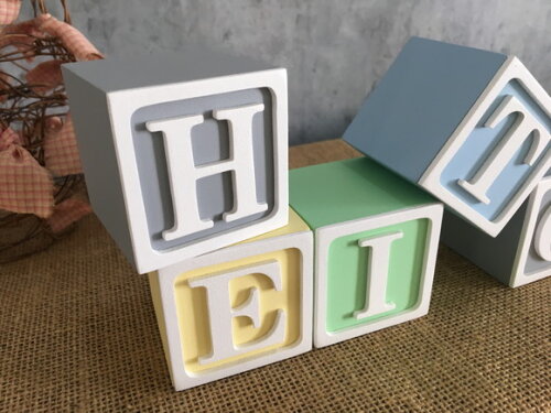 Candy Colors Cubos Personalizados Decoração Bebê e Infantil