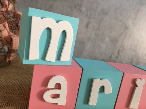 CANDY COLORS CUTE - Cubos 6x6cm