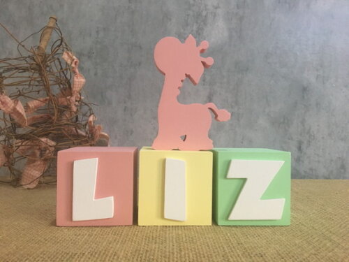 CANDY COLORS TS 6x6cm + Girafinha