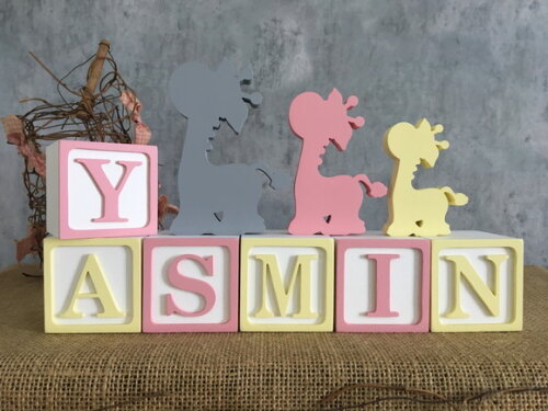 CANDY COLORS TS 6x6cm + Girafinhas Trio