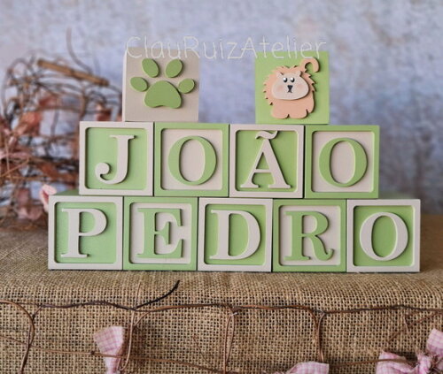 Candy Colors Ts- Cubos 6x6cm Safari