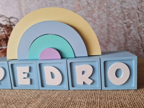 CANDY GGG - Cubos 6x6cm + ARCO ÍRIS.