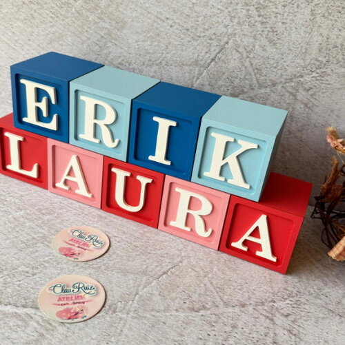 Chá Revelação - Toy Story- Cubos 6x6cm