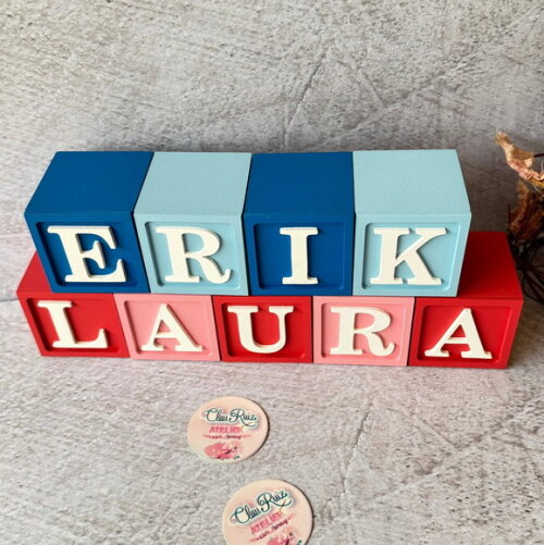 Chá Revelação - Toy Story- Cubos 6x6cm