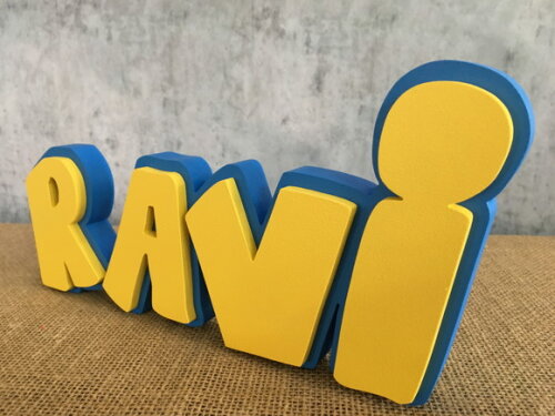 CHIQUITITAS Letras Decorativas Nomes Sobreposição