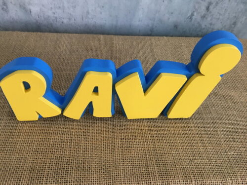 CHIQUITITAS Letras Decorativas Nomes Sobreposição