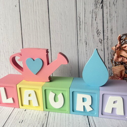 Chuva de Amor Candy 6cm + Regador e Pingo Decoração Bebê
