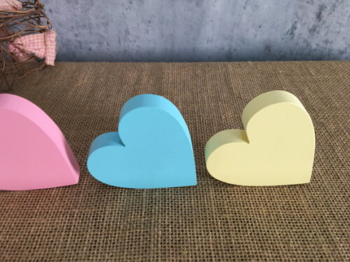 Corações Candy Colors - Trio