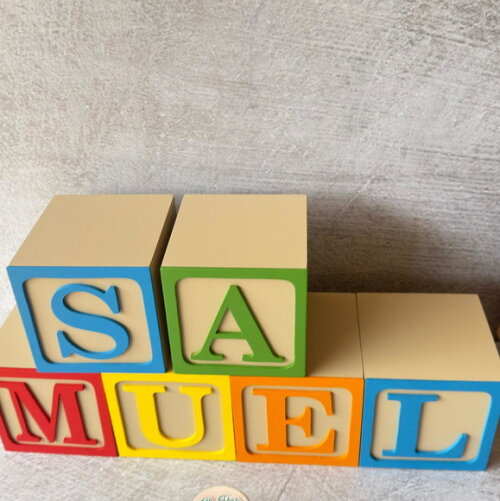 Cubos 10x10cm Ts Decoração de Festa Infantil Quarto de Bebê