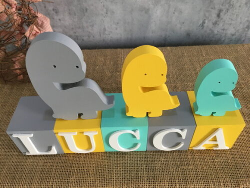 Cubos 6x6 + Trio de Dinossauros