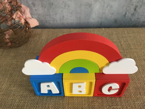 Cubos 6x6cm + ARCO ÍRIS