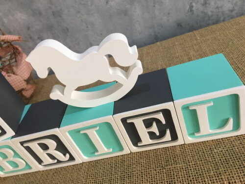 Cubos 6x6cm + Cavalinho