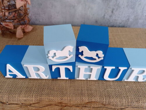 CUBOS 6x6cm CAVALINHO