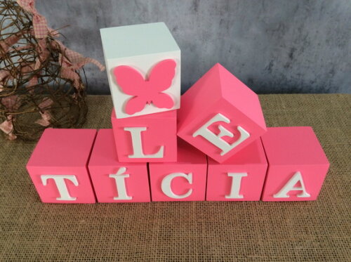 Cubos 6x6cm FESTA JARDIM