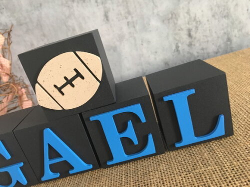 Cubos 6x6cm Futebol Americano