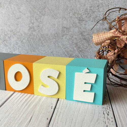 Cubos 6x6cm Ggg Ts - Decoração Bebê