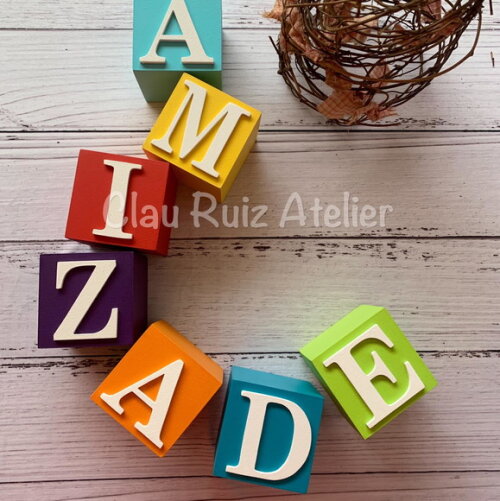 Cubos 6x6cm Palavras