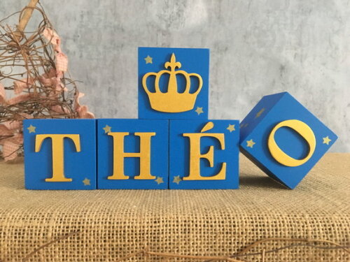 Cubos 6x6cm Pequeno Príncipe com Estrela