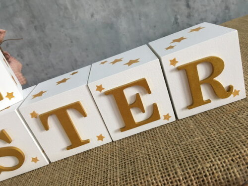 Cubos 6x6cm Pequeno Príncipe com Estrela