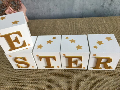 Cubos 6x6cm Pequeno Príncipe com Estrela