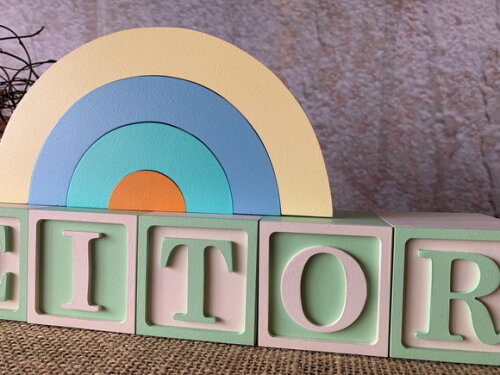Cubos 6x6cm Ts + Arco Íris.