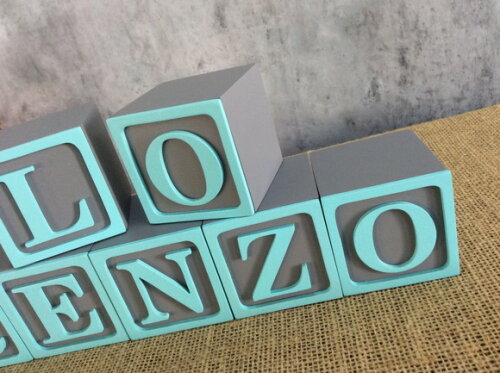 Cubos 6x6cm Ts Chá de Bebê