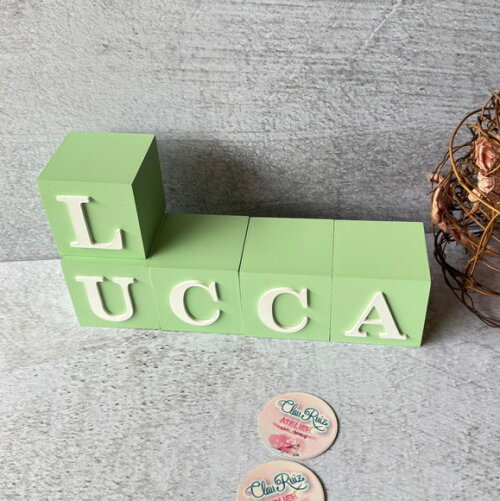 Cubos 6x6cm- Decoração Bebê