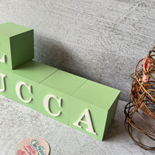 Cubos 6x6cm- Decoração Bebê